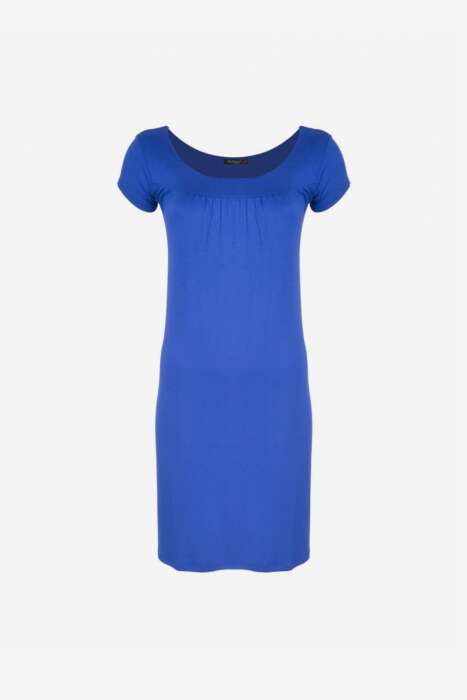 Ayyıldız 59333 Saks Penye Elbise - 3