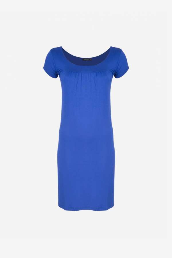 Ayyıldız 59333 Saks Penye Elbise - 3