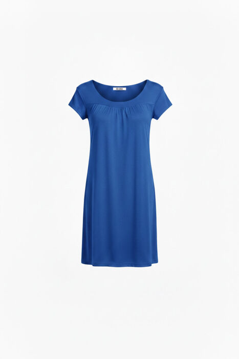 Ayyıldız 59333 Saks Penye Elbise - 3