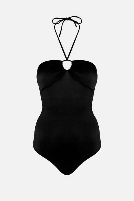 Ayyıldız 79610 Siyah Straplez Mayo - 3