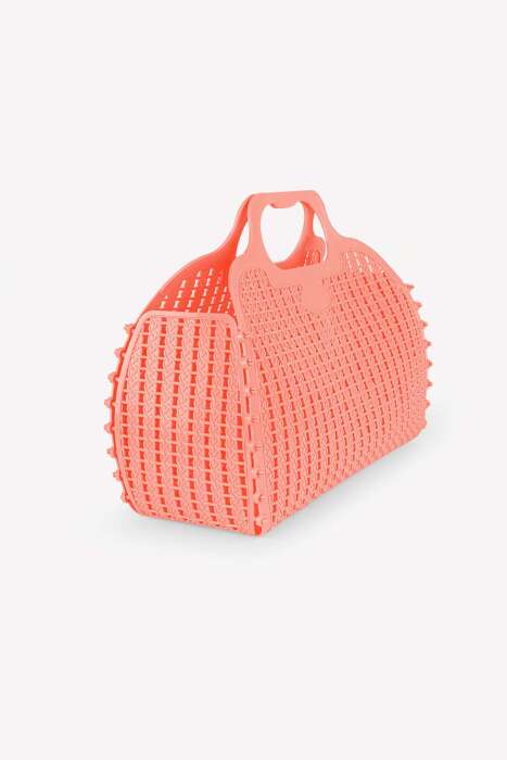 Aykasa 382252 Salmon Pink Katlanabilir Plaj Çantası - 1