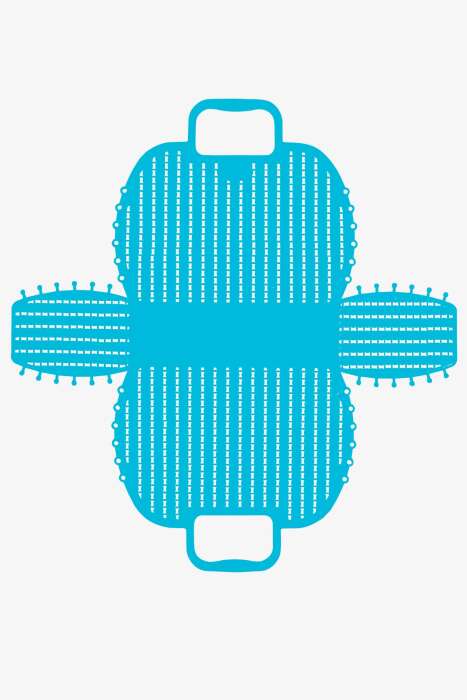 Aykasa 382252 Turquoise Katlanabilir Plaj Çantası - 4