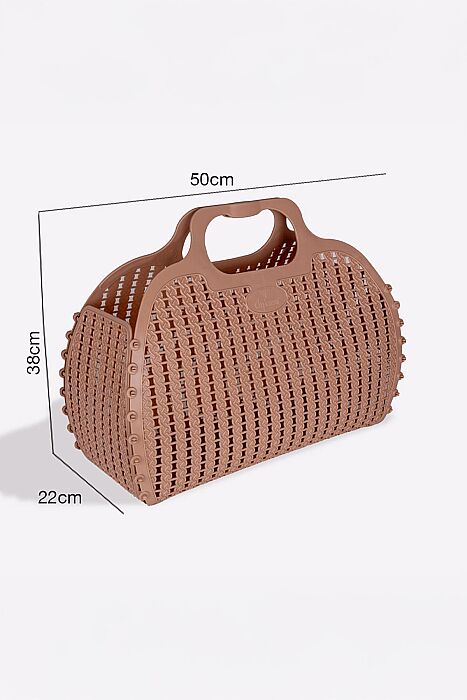 Aykasa 382252 Warm Taupe Katlanabilir Plaj Çantası - 3