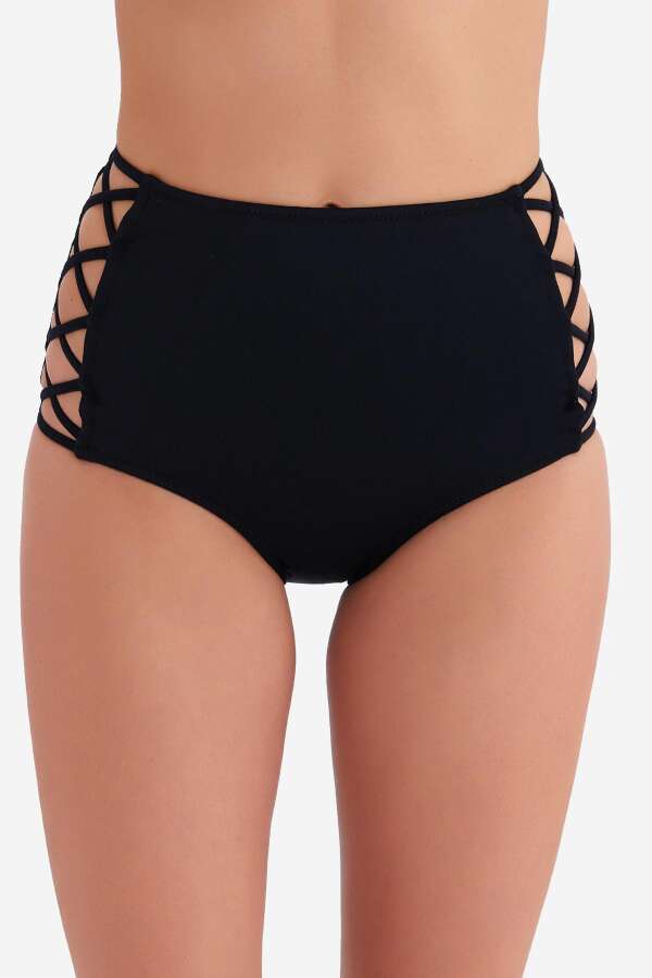 Ayyıldız 63047 Siyah Yüksek Bel Bikini Altı - 2