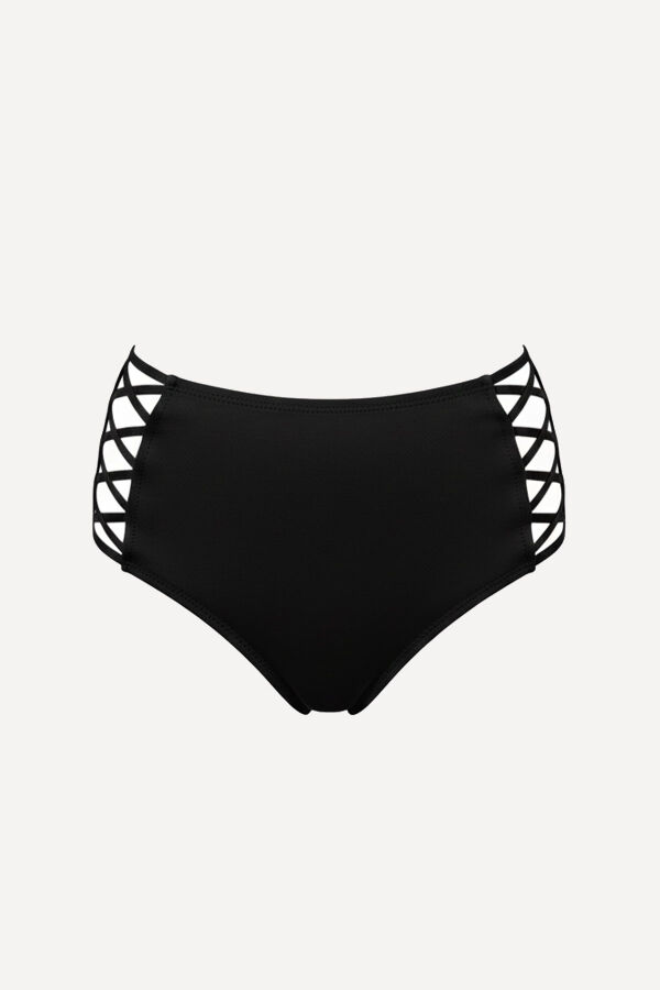 Ayyıldız 63047 Siyah Yüksek Bel Bikini Altı - 4