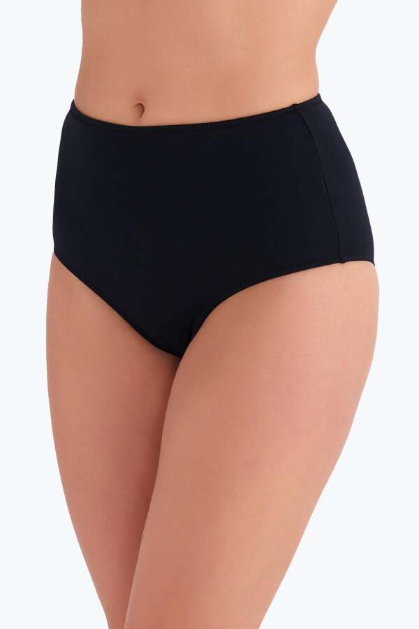 Ayyıldız 63048 Siyah Yüksek Bel Bikini Altı - 1